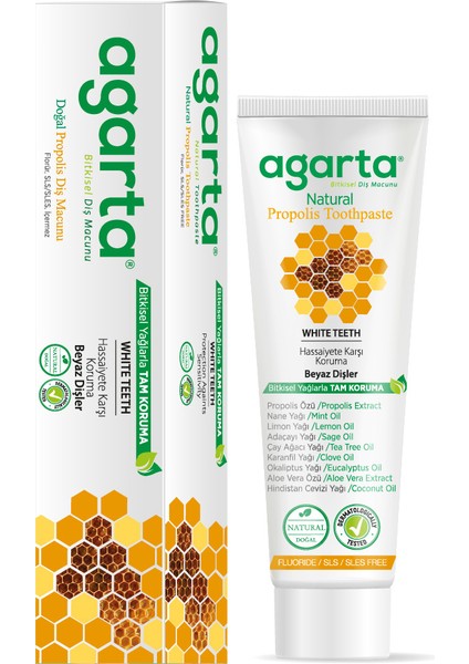 Doğal Propolis Naturel Diş Macunu 100 ml/130 Gr