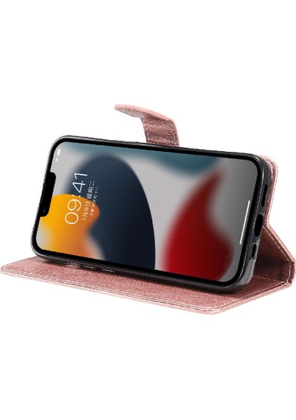 Kart Yuvası ile iphone 14 Için Flip Case Artı Yüksek Kaliteli Deri Klasik (Yurt Dışından)