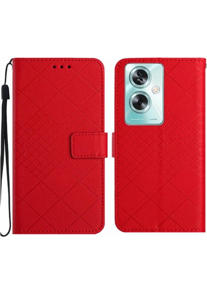 Oppo RENO11 F Elmas Kabartmalı Manyetik Kapak Kart Yuvası Için Flip Case (Yurt Dışından)