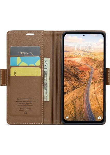 Xiaomi Redmi Not 13 5g Cüzdan Durumda Kart Yuvası Darbeye Dayanıklı (Yurt Dışından)