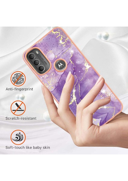Motorola Moto G71 5g Koruma Yumuşak Tampon Mermer Desen Ince (Yurt Dışından) fırsatları