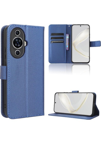 Huawei Nova 11 Için Kılıf Kickstand Kapak Manyetik Cüzdan Kart Tutucu (Yurt Dışından)