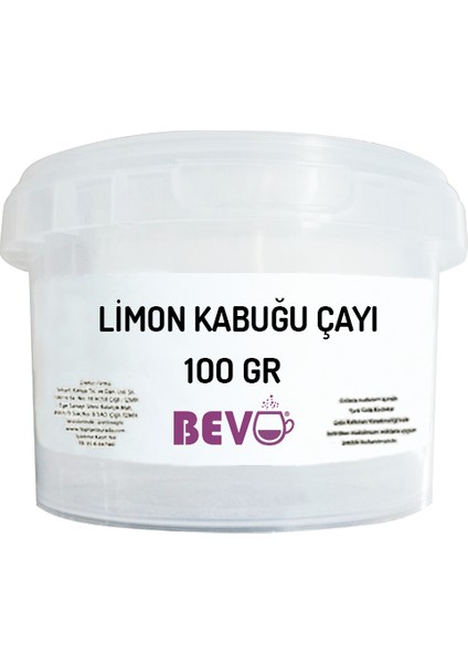 Limon Kabuğu Çayı 100 G fiyatları