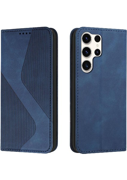 Samsung Galaxy S24 Ultra Kart Yuvaları Tutucu Pu Deri Cüzdan Flip (Yurt Dışından)