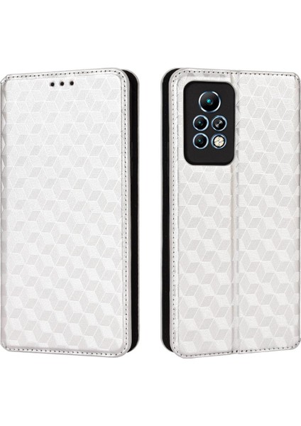 Infinix Not 11 Pro 3D Desen Manyetik Kapatma Kart Yuvaları Tutucu Için Kılıf (Yurt Dışından) fırsatları
