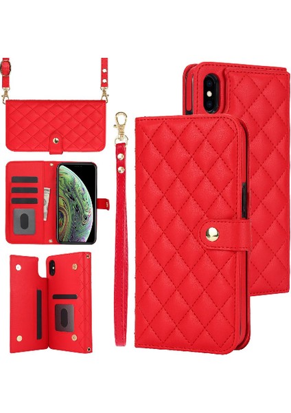 Iphone X/xs Premium Koruma Anti Hırsızlık Fırça Crossbody Stil 5 (Yurt Dışından)