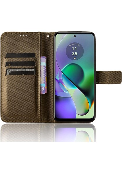 Motorola Moto G54 5g Manyetik Cüzdan Kapak Kickstand Kart Tutucu (Yurt Dışından) indirimleri