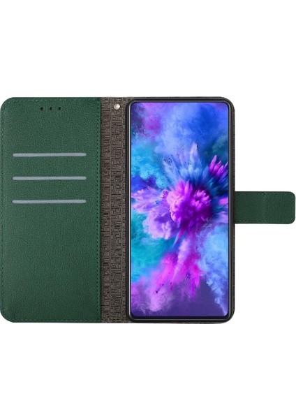 Xiaomi Redmi Not Için Flip Case 13 Pro Artı El Kayışı Elmas Kart ile (Yurt Dışından)