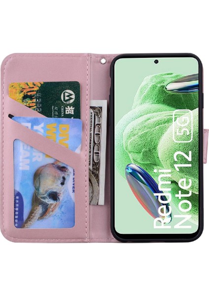 Xiaomi Redmi Için Flip Case NOTE12 4g Deri Kılıf Cüzdan Kapak Basit (Yurt Dışından) indirimleri