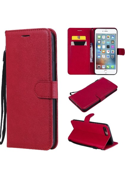 Iphone 7 Için Flip Case Artı/8 Artı Iş Cüzdan Telefon Kılıfı ile Kart (Yurt Dışından)