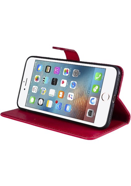 Iphone 7 Için Flip Case Artı/8 Artı Iş Cüzdan Telefon Kılıfı ile Kart (Yurt Dışından) fırsatları