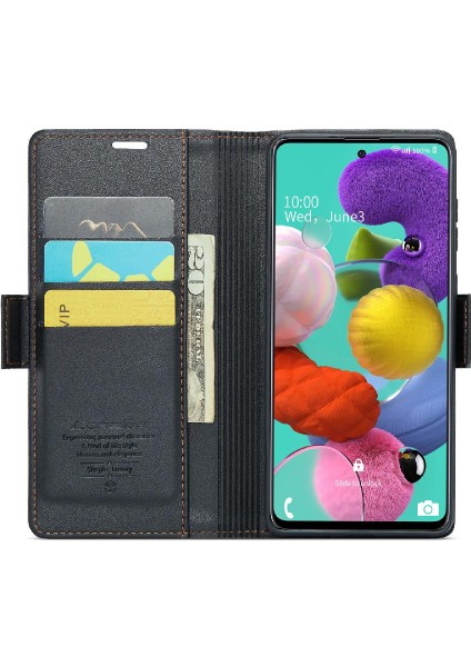 Samsung Galaxy A51 4g Kart Yuvası Anti Dolandırıcılık Darbeye Vaka (Yurt Dışından)