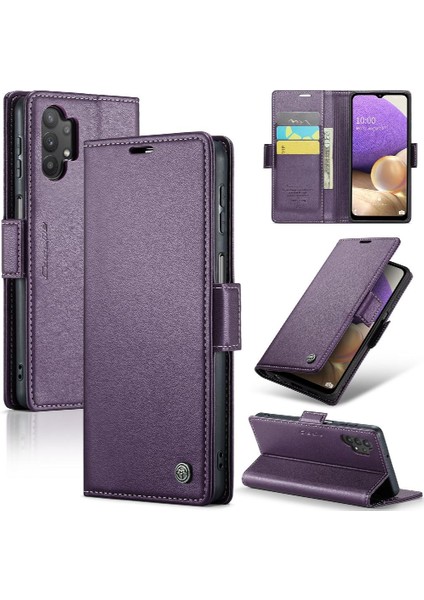 Samsung Galaxy M32 5g Darbeye Dayanıklı Durumda Anti Dolandırıcılık Kickstand (Yurt Dışından)