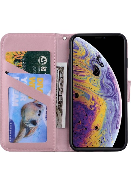 IPhone x Için Flip Case/xs Flip Kapak Basit Iş Deri Kılıf Cüzdan (Yurt Dışından) indirimleri