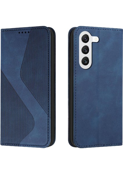 Samsung Galaxy S23 Artı Folio Flip Kart Yuvaları Tutucu Manyetik Pu (Yurt Dışından)