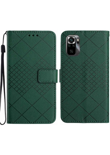 Xiaomi Redmi Not 10 Için Flip Case 4G/10S Kart Yuvası Standı Manyetik Kapak (Yurt Dışından)