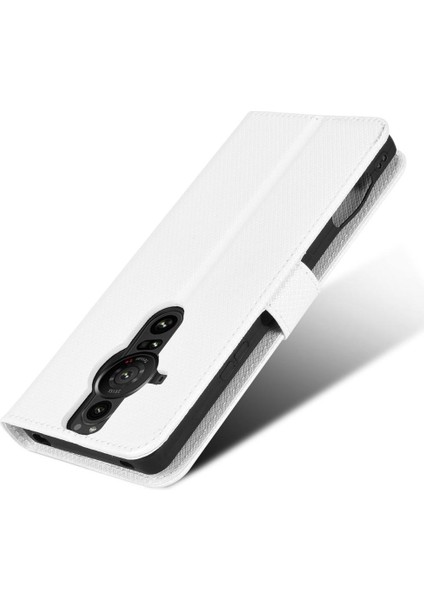Sony Xperıa Pro-1 Için Kılıf Manyetik Cüzdan Kickstand Kart Tutucu Kapak (Yurt Dışından)