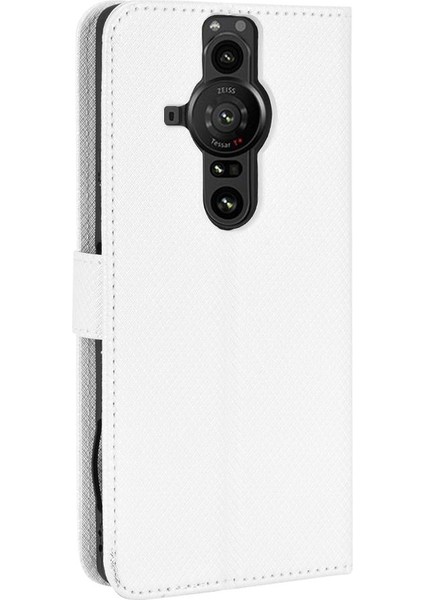 Sony Xperıa Pro-1 Için Kılıf Manyetik Cüzdan Kickstand Kart Tutucu Kapak (Yurt Dışından)