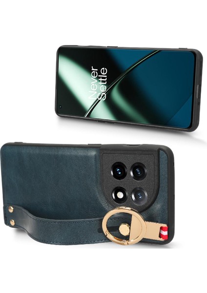 Oneplus 11R 5g Uyumluluk Premium Pu Deri Bilek Kayışı Için Kılıf (Yurt Dışından)