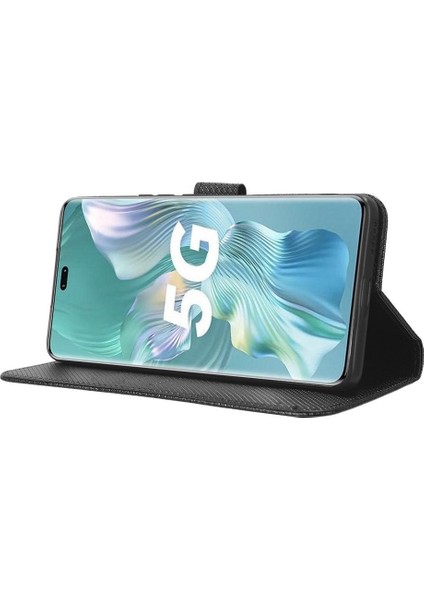 Onur Için Kılıf 80 Pro 5g Manyetik Cüzdan Kapak Kart Tutucu Kickstand (Yurt Dışından)