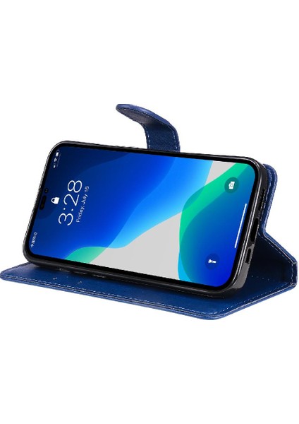 Iphone 14 Için Flip Case Pro Klasik Düz Renk Iş Cüzdan Telefon Kılıfı (Yurt Dışından) fırsatları