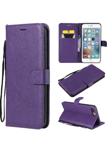Iphone 7 Için Flip Case Artı/8 Artı Iş Cüzdan Telefon Kılıfı ile Kart (Yurt Dışından)