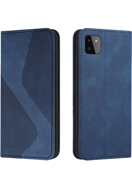 Samsung Galaxy A22 5g Kart Yuvaları Tutucu Cüzdan Kickstand Manyetik (Yurt Dışından)