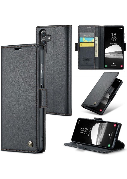 Samsung Galaxy A35 5g Kickstand Cüzdan Kılıf Darbeye Dayanıklı (Yurt Dışından)