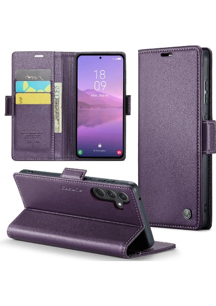 Samsung Galaxy A35 5g Kickstand Cüzdan Kılıf Darbeye Dayanıklı (Yurt Dışından)