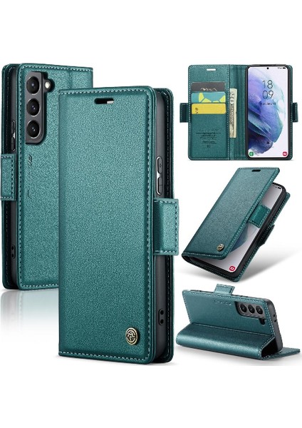 Samsung Galaxy S21 Artı Cüzdan Durumda Anti Dolandırıcılık Kickstand (Yurt Dışından)