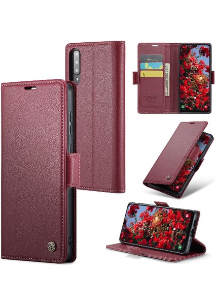 Samsung Galaxy A50/A50S/A30S Anti Dolandırıcılık Kickstand Kartı Için Caseme Durumda (Yurt Dışından) indirimleri