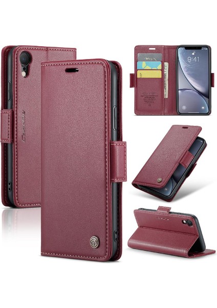 IPhone Xr Darbeye Dayanıklı Durumda Anti Dolandırıcılık Kickstand Kart Yuvası (Yurt Dışından) modelleri