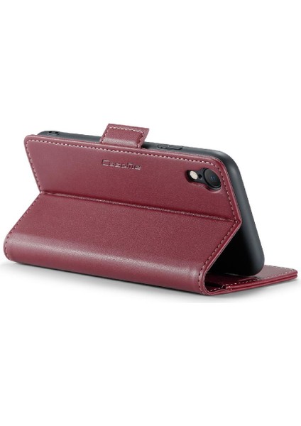 IPhone Xr Darbeye Dayanıklı Durumda Anti Dolandırıcılık Kickstand Kart Yuvası (Yurt Dışından) indirimleri