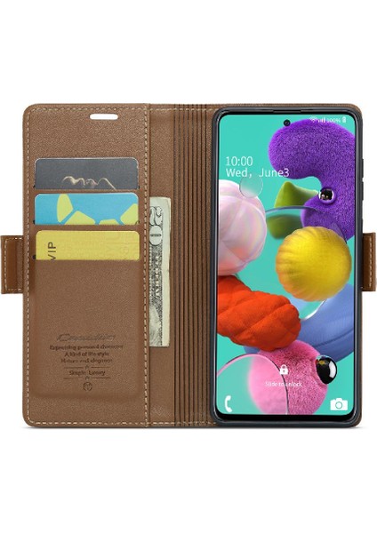 Samsung Galaxy A51 4g Kart Yuvası Anti Dolandırıcılık Darbeye Vaka (Yurt Dışından)