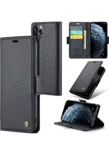 IPhone 11 Pro Max Kart Yuvası Cüzdan Kılıf Darbeye Vaka (Yurt Dışından)