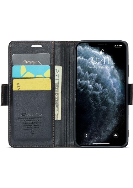 IPhone 11 Pro Max Kart Yuvası Cüzdan Kılıf Darbeye Vaka (Yurt Dışından)