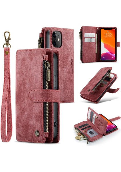 Kart Sahibi Sürücüler Lisans Kartı Yuvaları ile IPhone 12 Mini Için Caseme Durumda (Yurt Dışından)