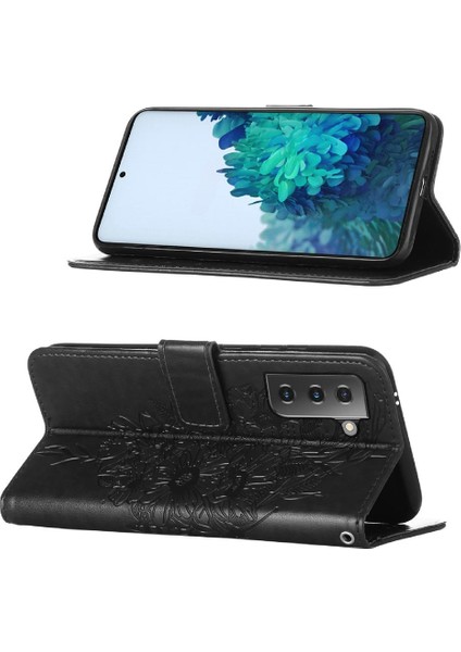 Samsung Galaxy S21 5g Flip Kapak Premium Deri Manyetik (Yurt Dışından)