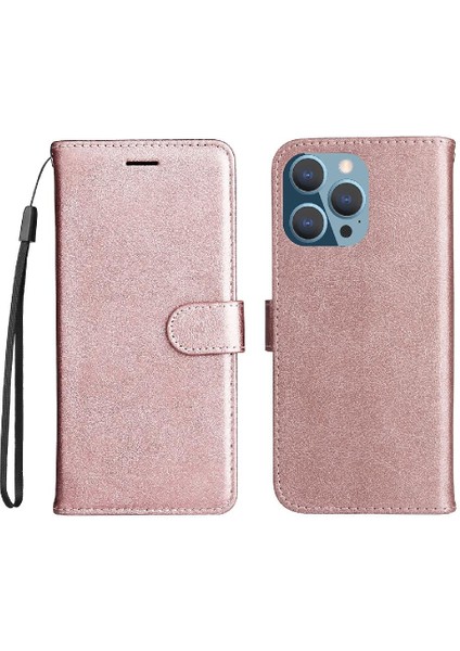 Iphone 14 Için Flip Case Pro Max Iş Cüzdan Telefon Kılıfı Yüksek Kalite (Yurt Dışından)