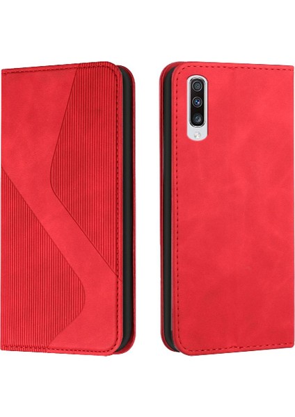 Samsung Galaxy A50/A50S/A30S Cüzdan Kickstand Kart Yuvaları Tutucu (Yurt Dışından)