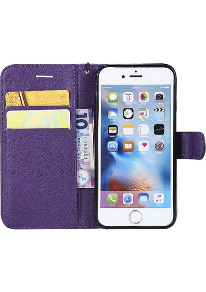 Kart Yuvası Katı ile iphone 6/6s Iş Cüzdan Telefon Kılıfı Için Flip Case (Yurt Dışından)