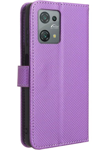 Blackview Oscal C30 Pro Kart Tutucu Kapak Manyetik Cüzdan Için Kılıf (Yurt Dışından)