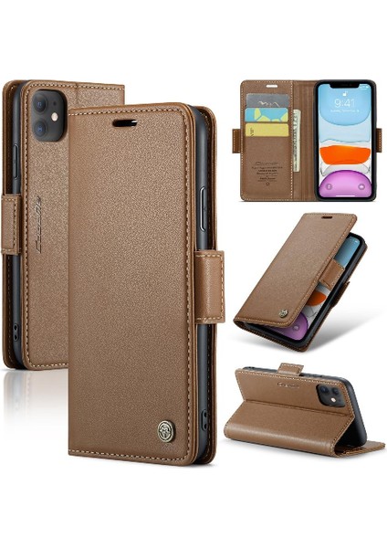 IPhone 11 Kickstand Anti Dolandırıcılık Kart Yuvası Darbeye Dayanıklı Durumda (Yurt Dışından) modelleri