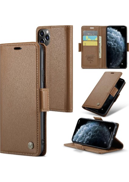 IPhone 11 Pro Max Kart Yuvası Cüzdan Kılıf Darbeye Vaka (Yurt Dışından)