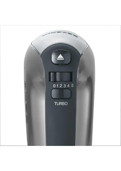 210 ml Hm 3832 El Mikseri 500-1500 Watt Çelik 50 Hz / 60 Hz Gri Turbo 220 - 240 V C / F