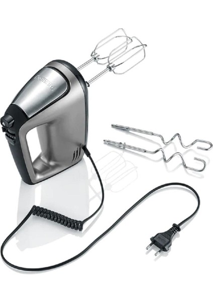 210 ml Hm 3832 El Mikseri 500-1500 Watt Çelik 50 Hz / 60 Hz Gri Turbo 220 - 240 V C / F