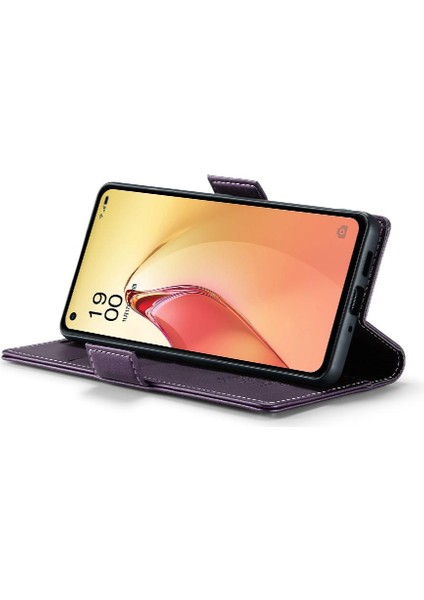 Oppo Caseme 8 Pro 5g Anti Dolandırıcılık Cüzdan Durumda Kart Yuvası Durumda (Yurt Dışından)