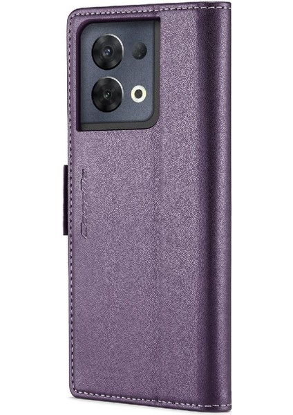 Oppo Caseme 8 Pro 5g Anti Dolandırıcılık Cüzdan Durumda Kart Yuvası Durumda (Yurt Dışından)