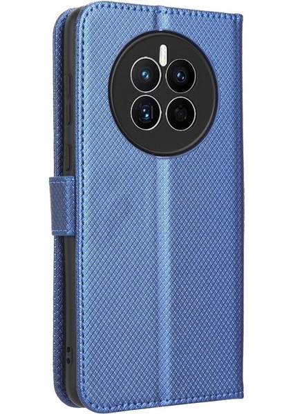 Huawei Mate 50 Için Kılıf Manyetik Cüzdan Kart Tutucu Kapak Kickstand (Yurt Dışından)