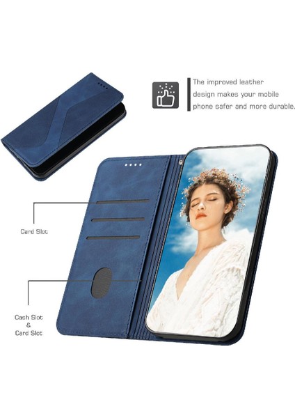 Bdt Shop Samsung Galaxy S24 Artı Folio Kapak Pu Deri Cüzdan Kickstand (Yurt Dışından)